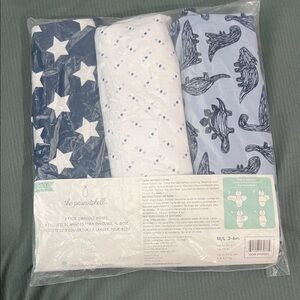 Swaddle Wraps - Blue and White